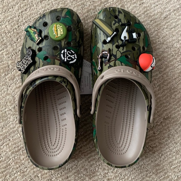 Luke Combs Crocs Men's 7/ Woman's 9 Bootleggers 2022 Brand New with Bag Camo - Picture 2 of 10